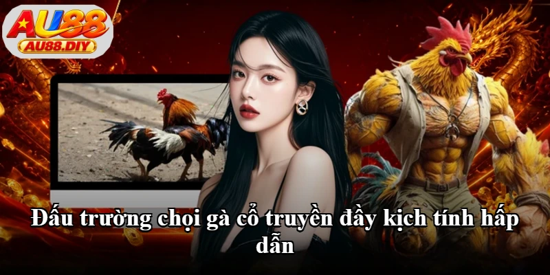 Đấu trường chọi gà cổ truyền đầy kịch tính hấp dẫn Đấu trường chọi gà cổ truyền đầy kịch tính hấp dẫn