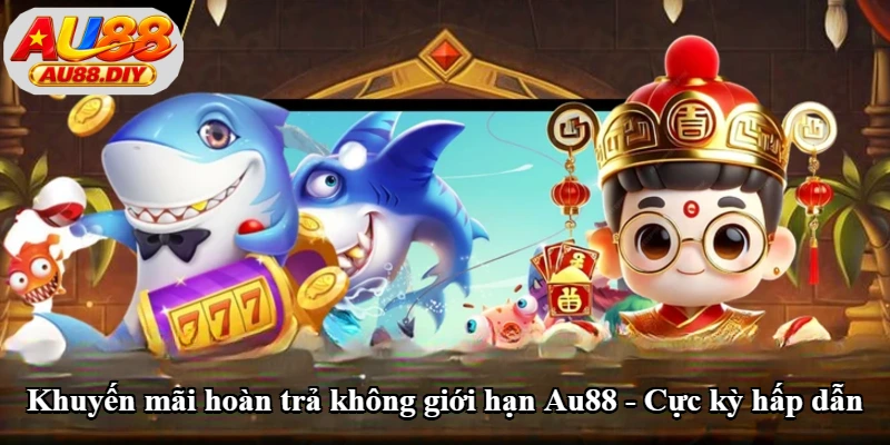 Khuyến mãi hoàn trả không giới hạn Au88 cực kỳ hấp dẫn Khuyến mãi hoàn trả không giới hạn Au88 cực kỳ hấp dẫn